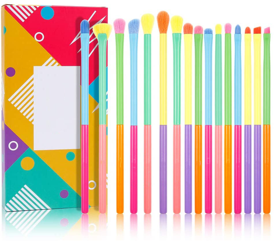 16 pinceaux professionnels pour les yeux