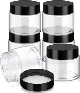Envases Cosméticos Personalizados de Boca Ancha con Tapa de Rosca, Transparentes, Blancos, Negros, Ámbar, de 100 ml, 200 ml, 8 oz, 12 oz, 500 ml, PET, con Logotipo Impreso en Serigrafía - Product Image 4