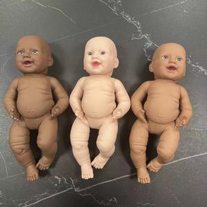 Muñecas de Silicona Transfronterizas de 30-50cm para Bebés de 4-6 Años: Calmantes, para Entrenamiento del Sueño, Educación Temprana y Confort; Uso en Formación de Niñeras - Product Image 1