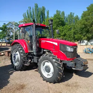 Tractores de segunda mano para granja agrícola, cargador pequeño de equipo compacto, yto, lx1504, 150hp, 4x4wd