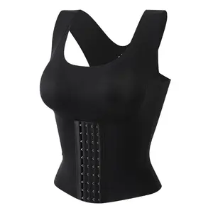 Chest Support Waist Support Pull-up Correction Humpback Front Button Belly Contracting Beauty Back Hidden Clothing For Women
