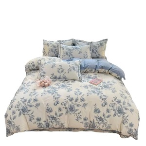 100% cotton bedsheet <span class=keywords><strong>SET</strong></span> Bông Duvet cover sets tùy chỉnh kích thước và gói - Product Image 2