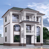 Diseños decorativos externos e interiores de la villa con tejas Eps de cerámica espumada
