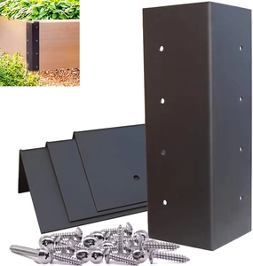 Supports en L en métal pour avec vis Connecteurs <span class=keywords><strong>d</strong></span>'<span class=keywords><strong>angle</strong></span> <span class=keywords><strong>d</strong></span>'<span class=keywords><strong>angle</strong></span> noirs 11 "x 3" x 3 "pour boîte à fleurs en bois Support <span class=keywords><strong>d</strong></span>'<span class=keywords><strong>angle</strong></span> noir - Product Image 5