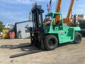 <b>Used</b> Mitsubishi FD150 15 Ton Powered <b>Pallet</b> Truck Forklift with 1200mm Fork Length 125mm Fork Width Diesel Engine Japan Origin - Product Image 5