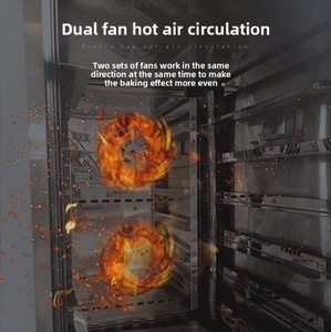 <span class=keywords><strong>Four</strong></span> à convection combiné de style Unox populaire avec fonction vapeur, 5 plateaux, équipement de cuisson commercial pour pizzas, pains et pâtisseries - Product Image 6