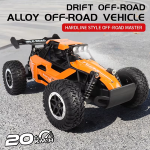 Coche RC de Metal a Escala 1:64 2.4G con Luz LED, Vehículo Todoterreno 2WD con Control Remoto, Juguete de Escalada para Exteriores, Regalos para Niños - Product Image 5
