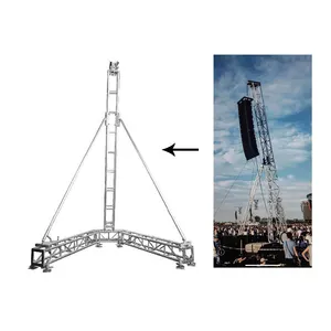 تخصيص ارتفاع سهلة تثبيت الألومنيوم برج الجمالون جمالون لمكبر الصوت ل مرحلة الحفل عرض