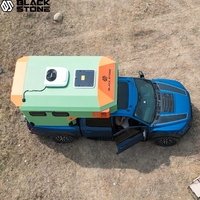 Camioneta Nueva Modelo 2026 con Remolque Deslizable para Viajes, con Cama, Estándar, para Campamentos Todoterreno en Caravana