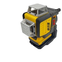 Niveau laser rotatif industriel vert DIY 360° à auto-nivellement 3D 12 lignes horizontales et verticales croisées avec batterie au lithium pour la topographie