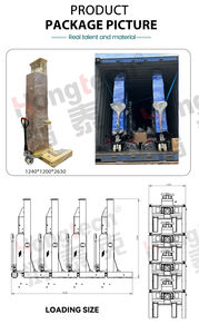 Lève-voiture mobile à <span class=keywords><strong>colonne</strong></span> lourde 3,5T 5T 8,5T 10,5T, lève-voiture électrique hydraulique, lève-voiture à quatre poteaux - Product Image 2