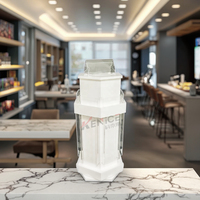 Nouvelle vitrine de fumée acrylique LED vitrine de stylo à cigarettes pour support électronique de comptoir de magasin de tabac