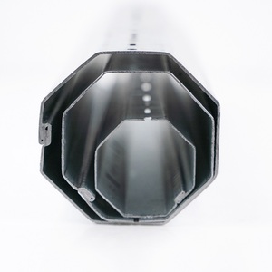 Industrial-Style Modern Roller Shutter Accessories for <strong>Windows</strong> <strong>Octagonal</strong> Aluminum Roller for Hotels Entrances Wooden Design - Product Image 5