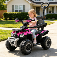 Voiture électrique à quatre roues pour enfants HT M608-1, moto de plage pour enfants de 2 à 7 ans, jouet tout-terrain en plastique, quad pour enfants