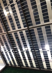 Panel solar BIPV de las mejores tarifas, 330W, doble vidrio, mono bifacial, 365W, 370W, tipo PERC, silicio policristalino para casa de techo - Product Image 6