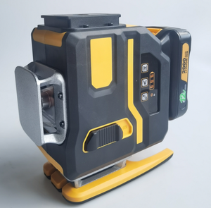 Niveau laser rouge super lumineux DEGLASERS de qualité industrielle, batterie au lithium 12V 2500mAh, pendule extérieur, auto-nivelant 2mm - Product Image 5