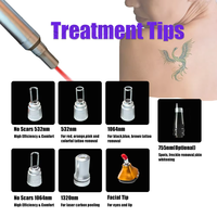 Machine multifonctionnelle 2 en 1 pour le retrait de tatouages au picoseconde 4000W et l'élimination des poils sans douleur par peeling au carbone