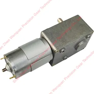 5882-775 12V 24V DC เกียร์กังหันตัวล็อคมอเตอร์หนอนสําหรับประตู 360 บูธภาพถ่าย