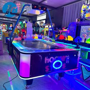 Máquina de Juegos de Arcade para Niños, Mesa de Hockey de Aire de Acero Inoxidable con Hockey de Burbujas, Entretenimiento Deportivo para Diversión - Product Image 3