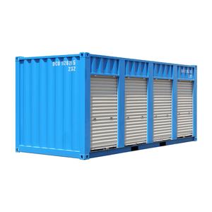 Taille et couleur personnalisées vente en gros conteneur de stockage en métal de 20 pieds avec porte d'obturation conteneur de fournisseur chinois direct de l'usine - Product Image 4