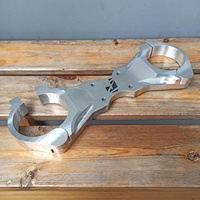 Soporte de Horquilla para Motocicleta de Aluminio Anodizado de Alta Precisión, Mecanizado CNC, Piezas de Motocicleta Personalizadas, Servicio de Mecanizado CNC