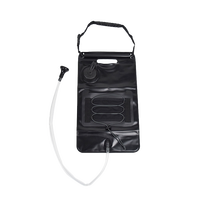 Sac de douche pliable léger et écologique en PVC sans BPA, 6L, étanche, pour marathon, course à pied, randonnée, activités de plein air