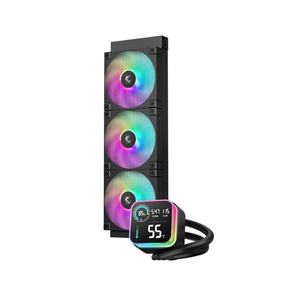 Nouveau refroidisseur de processeur Deepcool LQ360 ARGB 360mm AIO haute performance avec écran LCD ERA refroidisseur de processeur liquide - Product Image 2
