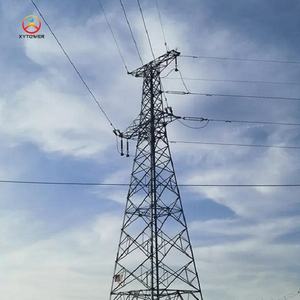 Kraft übertragungs turm 220kV Hochspannungs-Strom übertragungs turm - Product Image 1