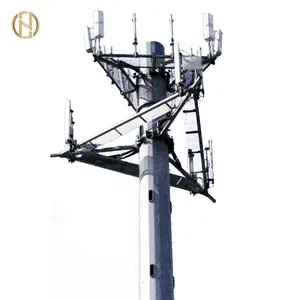 Pôle de communication de télévision Gsm de téléphone de tour de télécom monopole de FT
