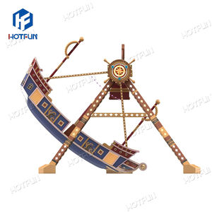 Bateau pirate 16 places, équipement de manège en plein air, attraction foraine, bateau viking à vendre - Product Image 4