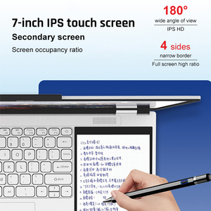 Nouveauté : Ordinateur portable 15,6 pouces avec déverrouillage par empreinte digitale, <span class=keywords><strong>double</strong></span> écran extensible, <span class=keywords><strong>double</strong></span> écran tactile 7 pouces, ordinateurs portables - Product Image 4