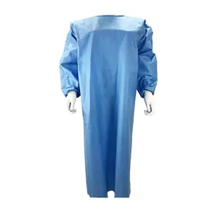 ppe חלוק ניתוחים Suppliers-PPE שמלת חד פעמי שאינו סטרילי חלוק בידוד חלוק ניתוחים דגם B דגם C2 עבור שוק באירופה