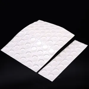 high quality soft silicone adhesive rubber feet for cutting boards