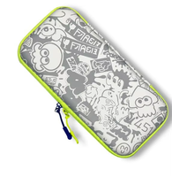 Étui de transport portable tout-en-un, étanche, fin, rigide, avec grand espace de rangement pour Nintendo Switch OLED