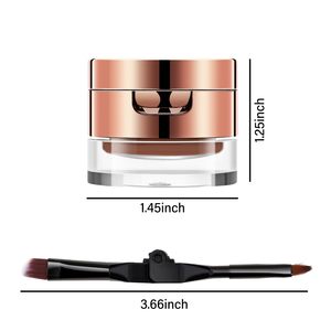 Gel de Cera Mineral para Cejas al por Mayor, Larga Duración, Fijador Transparente, Jabón Vegano, Etiqueta Privada, Gel para Cejas Resistente al Agua - Product Image 4
