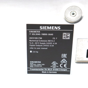 Module d'extension de commande numérique SINUMERIK NX15 3 axes 6SL3040 1NB00 0AA0 neuf d'origine - Product Image 2