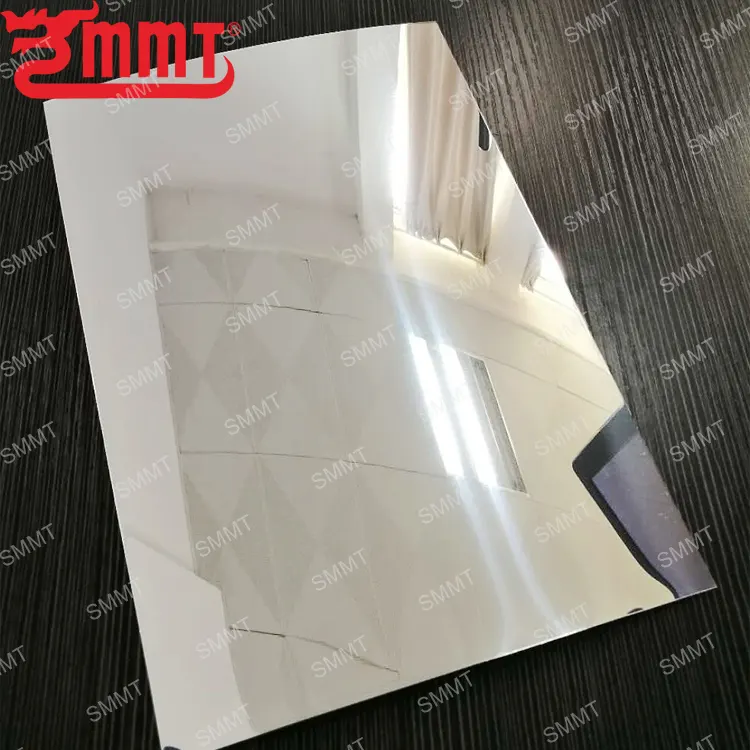 0.3 millimetri Specchio Foglio di Alluminio Foglio di Alluminio Cinese di Alta riflettente Piastra In Alluminio
