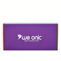Boîte d'expédition personnalisée multicolore en carton ondulé avec séparateur, emballage de tonique végétal, solution d'expédition de produits de santé de marque