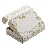 Boîte d'expédition rigide en carton recyclé avec doublure en éponge gaufrée, forme personnalisable, finition mate pour sérum de soin de la peau