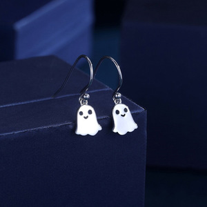 Orecchini a Forma di Fantasma per Halloween, Gioielli Trendy e Festivi per Donne, Orecchini Pendenti Carini e Spaventosi - Product Image 6