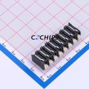 JL212R-SMT-50008BP1 Spring Terminal Block SMD,P=5mm Connector ( Construction: 1x8P )( Pitch: 5mm )( Color: Black ) - Product Image 1