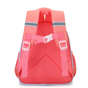 Grazioso zaino leggero e traspirante in stile coreano Anti-smarrimento borsa a doppia spalla da ragazza con motivo a cartoni animati per bambini della scuola materna - Product Image 3