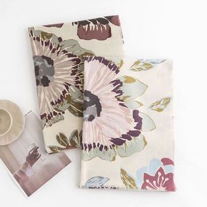Écharpes en cachemire d'hiver imprimées de fleurs, hijabs musulmans classiques doux et personnalisés de haute qualité 2024, foulards pour femmes - Product Image 2