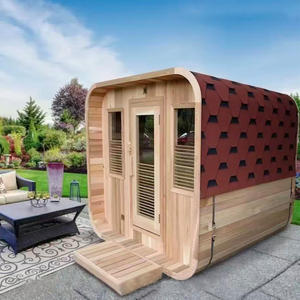 Sauna Exterior de Infrarrojos Tradicional Nórdica Aislada de Gran Tamaño para 1-2-4 Personas, Precio de Guangzhou - Product Image 6