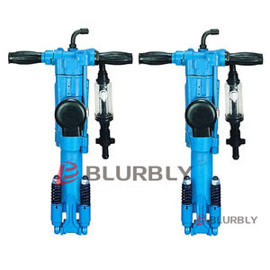 20 हाथ से आयोजित हार्ड रॉक रॉक ड्रिल मशीन हाथ से संचालित खदान मिनी एयरलेग वायवीय खनन ब्लास्थोल रॉक हैमर ड्रिल रिग - Product Image 1