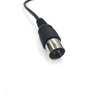 Antena de TV Digital Magnética de Largo Alcance con Señal de 360 Grados y Amplificador Integrado, Antena de TV Digital Activa Wifi 4K para Interiores