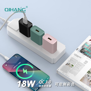 OEM xách tay nhanh chóng <span class=keywords><strong>Adapter</strong></span> sạc 18W USB QC3.0 sạc nhanh cho Apple iPhone sạc - Product Image 5