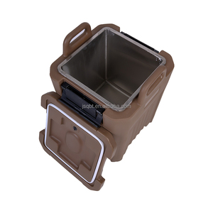 Dispensador de Bebidas Calientes/Frías de 10 Galones/40L, con Grifo, Interior de Acero Inoxidable 304, Enfriador Portátil, Cubo para Hielo - Product Image 2