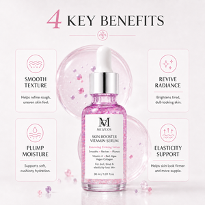 Suero Vitamínico Potenciador de Piel de Marca Privada 30ml, <span class=keywords><strong>Vitamina</strong></span> A, Algas Rojas, Colágeno Vegano, Textura de Perlas, Renovador y Reafirmante, Set OEM ODM - Product Image 2