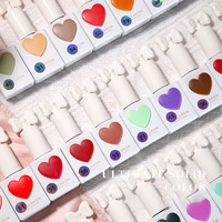 2025 58 couleurs 15 ml Kit de vernis à ongles en gel écologique non toxique avec couleurs coeur et macaron pour salon de manucure